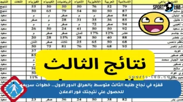 قفزة في نجاح طلبة الثالث متوسط بالعراق الدور الأول.. خطوات سريعة للحصول على نتيجتك فور الإعلان